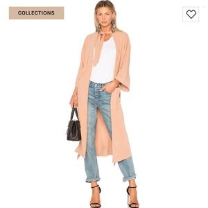 LPA x Revolve Duster 555 in Tobacco dusty pink XS